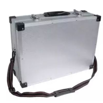 Dėžė įrankiams aliumininė Dedra N0001, 460x325x150mm 1 Dėžė įrankiams aliumininė Dedra N0001, 460x325x150mm 1