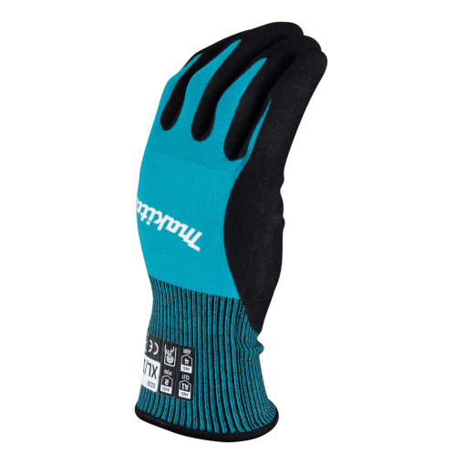 Dengtos nitrilo danga darbinės pirštinės, Atsparumas įpjovimui ašmenimis XL Makita P-84707 2