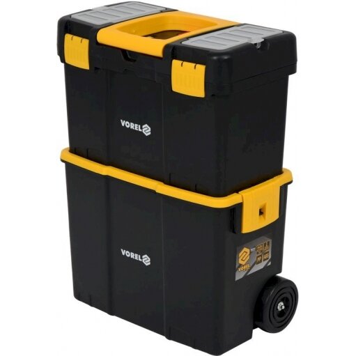 Dėžė įrankiams su ratukais | 2-jų dalių (78731)