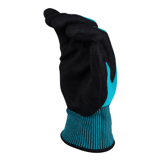 Dengtos nitrilo danga darbinės pirštinės, Atsparumas įpjovimui ašmenimis XL Makita P-84707 6 Dengtos nitrilo danga darbinės pirštinės, Atsparumas įpjovimui ašmenimis XL Makita P-84707 6