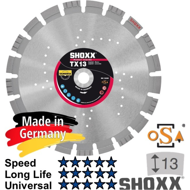 Deim. dis. „SAMEDIA" TX13 350x25,4/20 mm Deim. dis. „SAMEDIA" TX13 350x25,4/20 mm