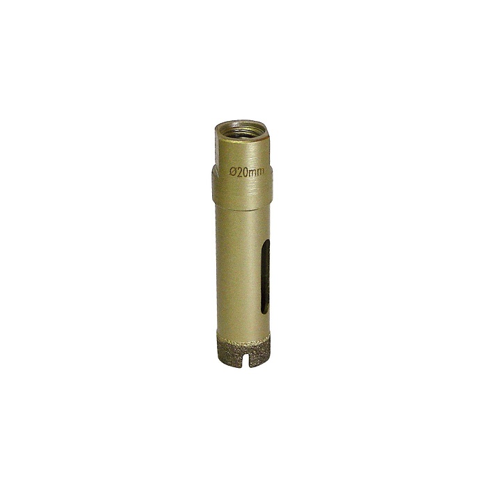 Deimantinė sauso gręžimo karūna Eibenstock Ø 20 mm natūr.akmeniui (M14) Deimantinė sauso gręžimo karūna Eibenstock Ø 20 mm natūr.akmeniui (M14)