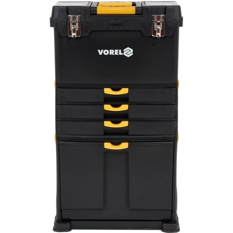 Dėžė įrankiams su ratukais 3-jų dalių Vorel 78736 4