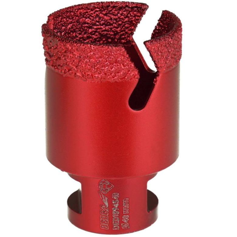 Deimantinė gręžimo karūna Dedra DED1594S45, M14, 45 mm Deimantinė gręžimo karūna Dedra DED1594S45, M14, 45 mm