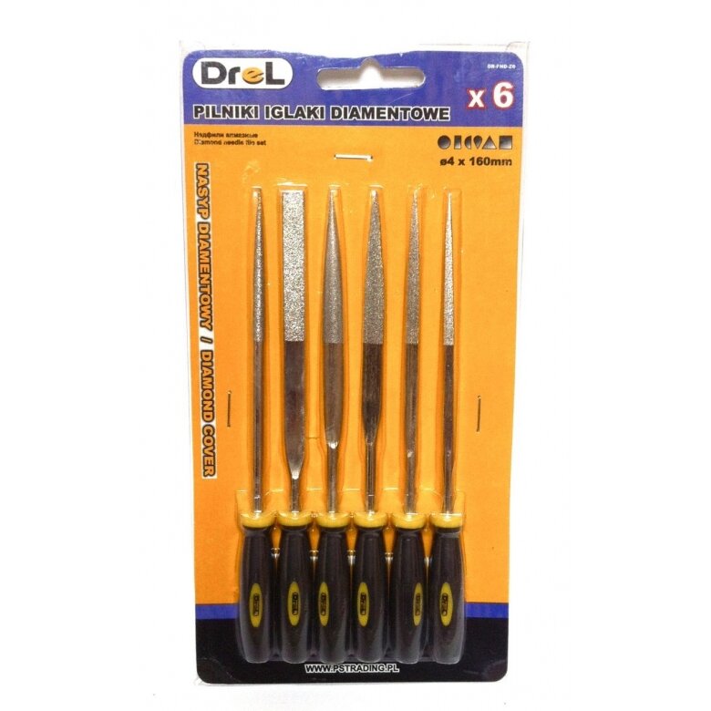 Deimantinės dildės 160 mm, 6 vnt. Deimantinės dildės 160 mm, 6 vnt.