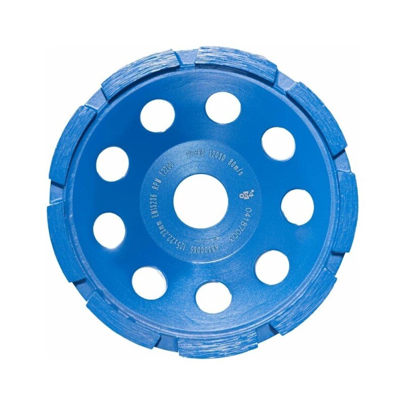 Deimantinė šlifavimo lėkštelė PFERD DCW 1R PSF 125×6×22,23mm Deimantinė šlifavimo lėkštelė PFERD DCW 1R PSF 125×6×22,23mm