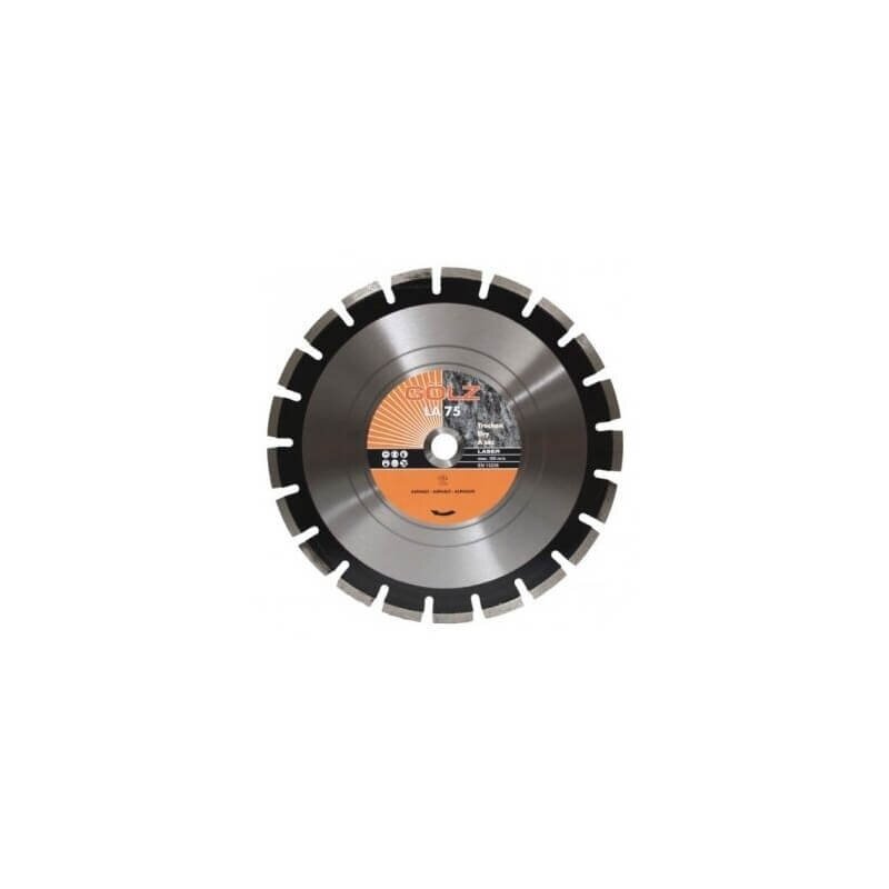 Deimantinis diskas asfaltui GOLZ LA75 400x25.4mm