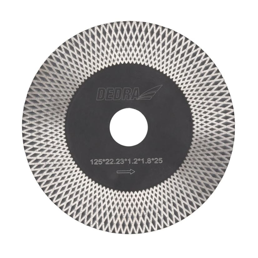 Deimantinis pjovimo diskas DEDRA H1052, 125 mm
