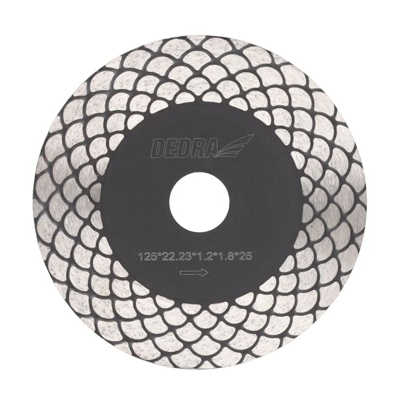 Deimantinis pjovimo diskas DEDRA H1032, 125 mm