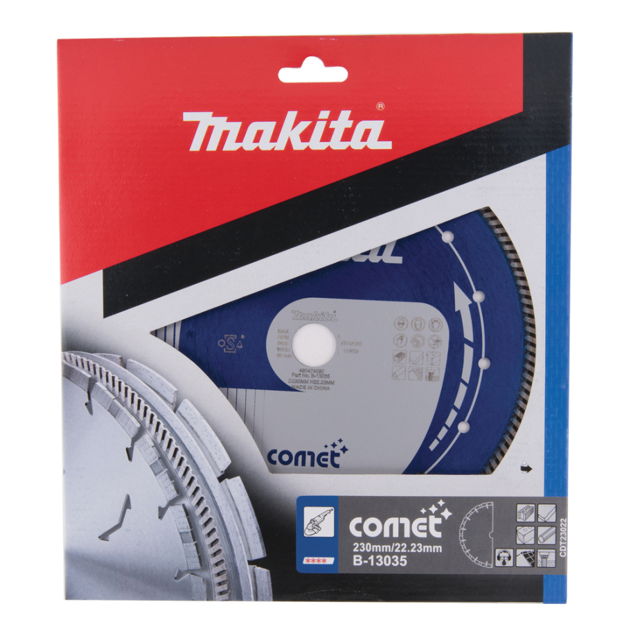 Deimantinis diskas Makita B-13035, 230mm COMET 2 Deimantinis diskas Makita B-13035, 230mm COMET 2