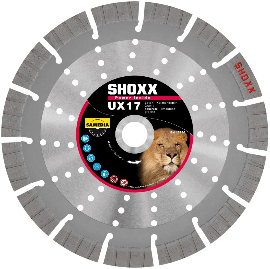 Deim. dis. „SAMEDIA" UX17 300x25,4 mm 1 Deim. dis. „SAMEDIA" UX17 300x25,4 mm 1