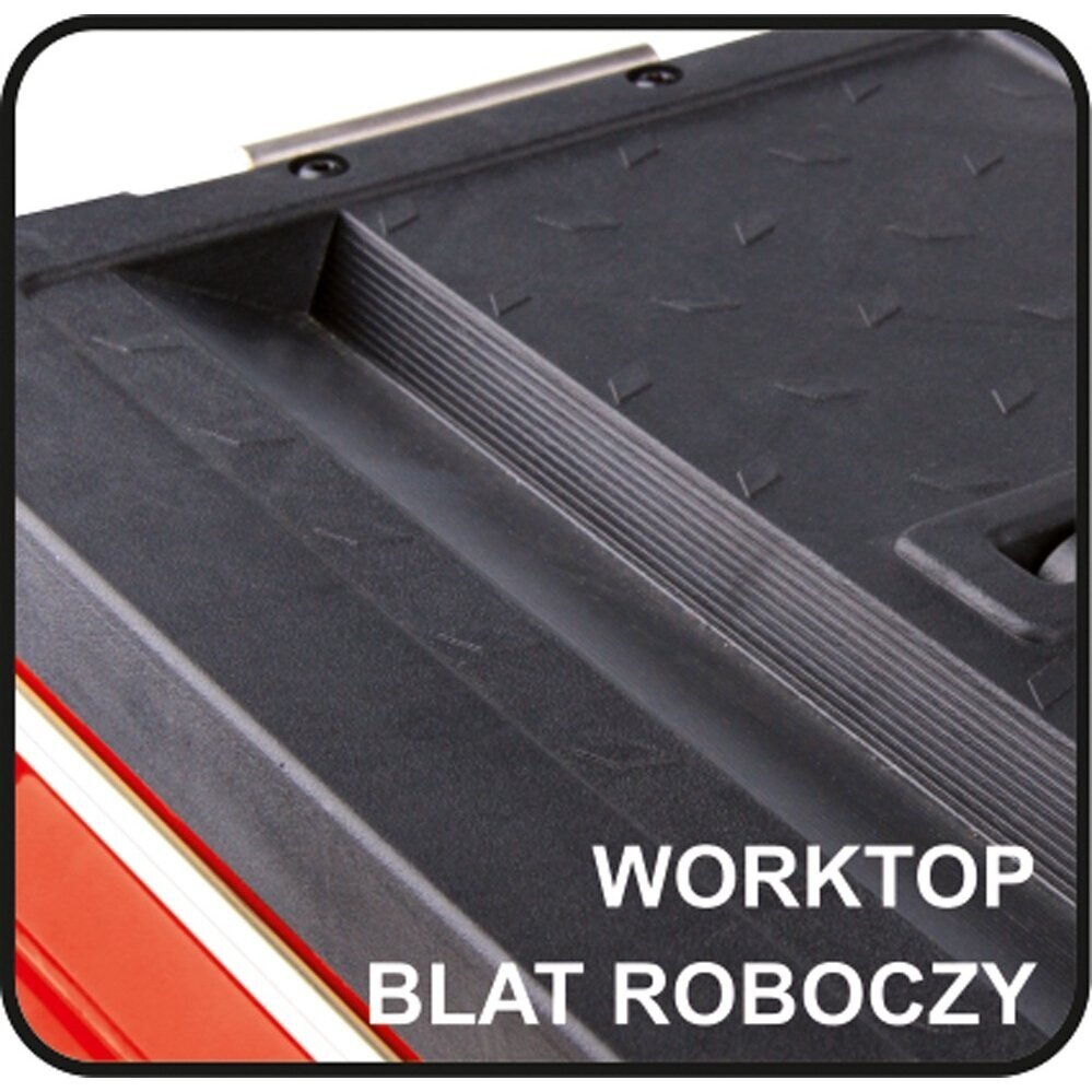 Dėžė įrankiams ant ratukų Yato, 3-jų dalių 8 Dėžė įrankiams ant ratukų Yato, 3-jų dalių 8