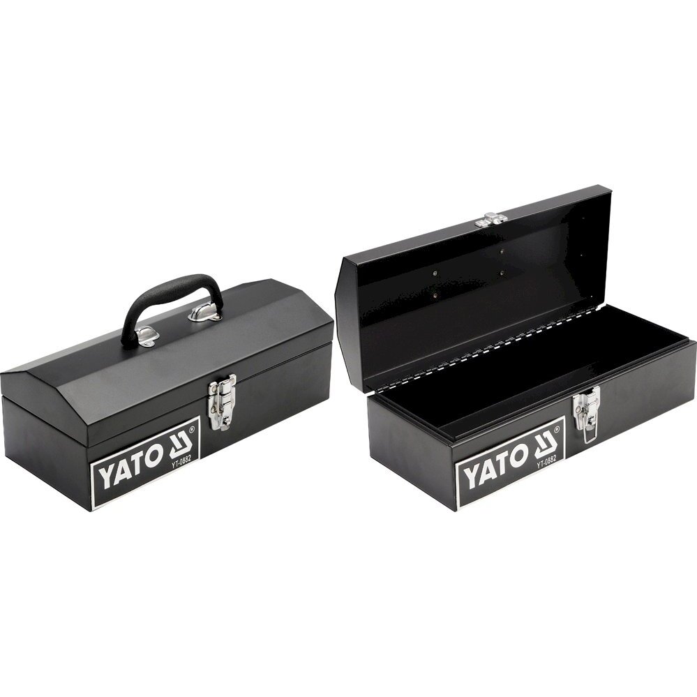 Dėžė įrankiams metalinė | 360x150x115 mm (YT-0882) Dėžė įrankiams metalinė | 360x150x115 mm (YT-0882)