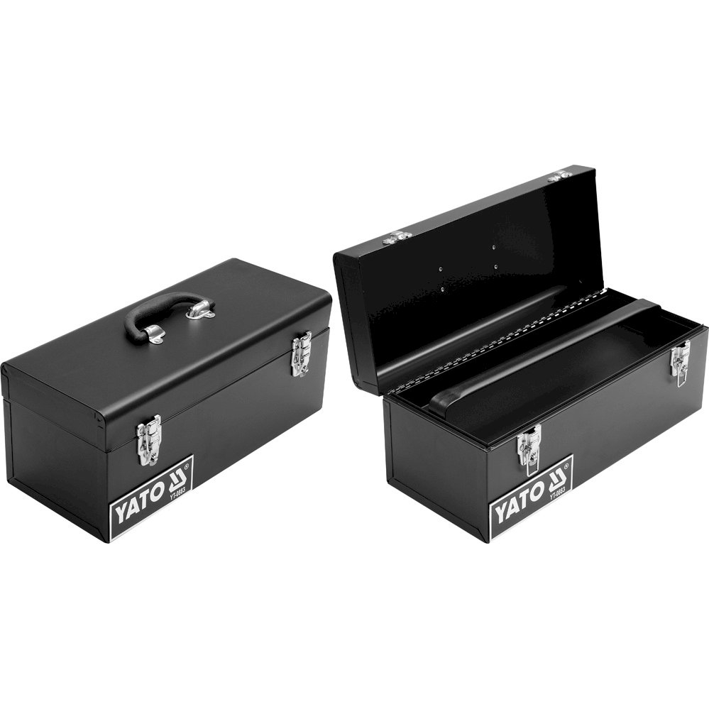 Dėžė įrankiams metalinė | 428x180x180 mm (YT-0883) Dėžė įrankiams metalinė | 428x180x180 mm (YT-0883)