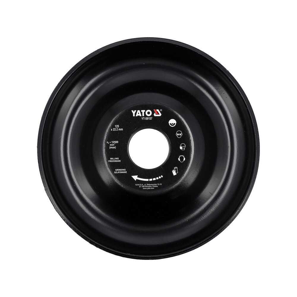 Diskas / freza medžiui | 125 mm /  16 mm (YT-59157)