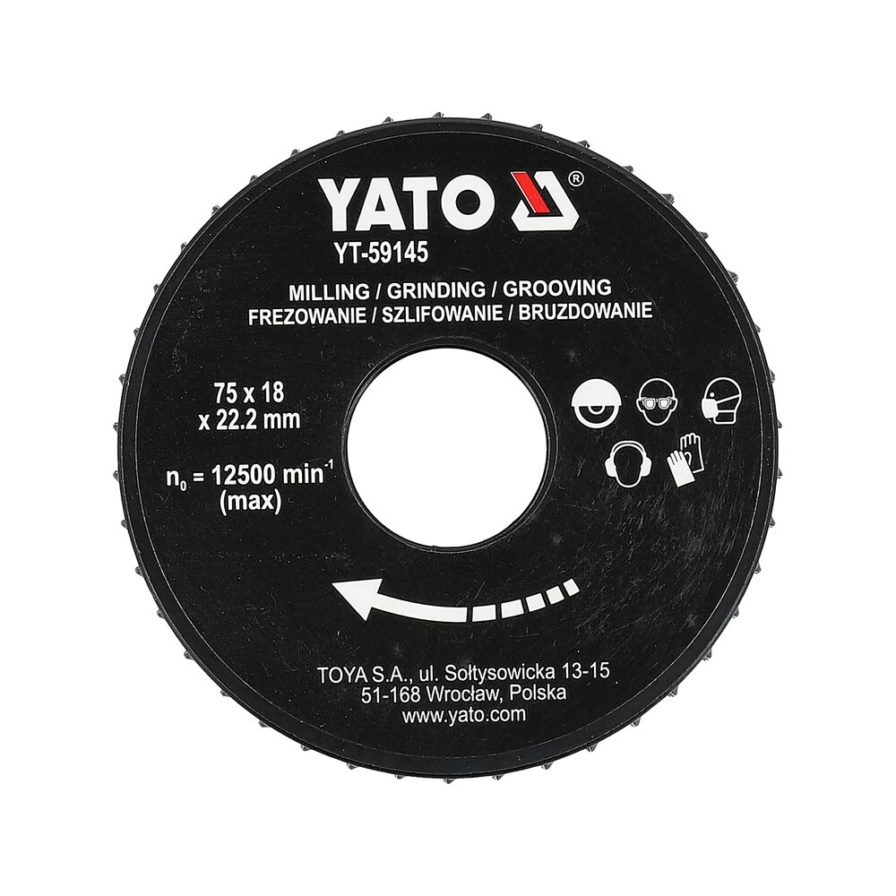 Diskas / freza medžiui | 75 mm / 18 mm (YT-59145) Diskas / freza medžiui | 75 mm / 18 mm (YT-59145)
