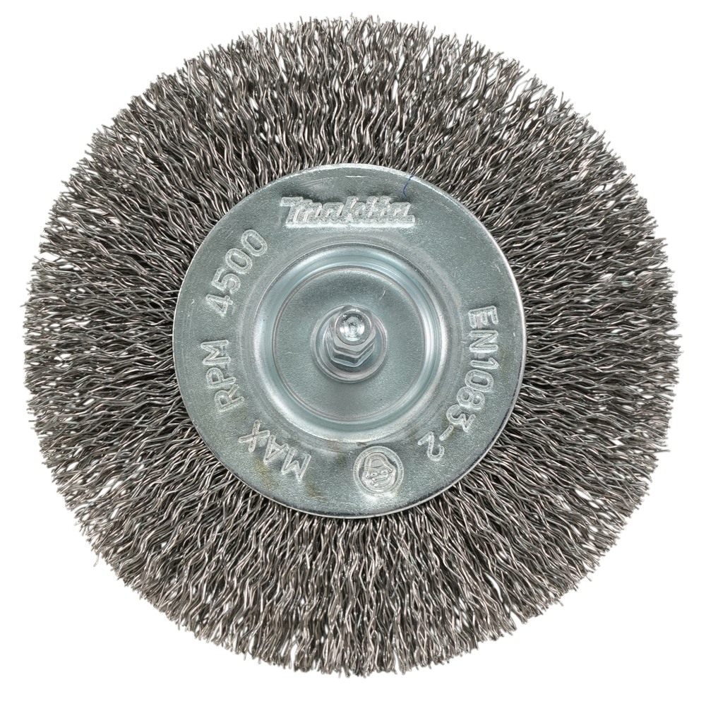 Disko formos šveitimo šepetys Makita D-76641, 100mm, su 1/4'' šešiakampiu antgaliu 3