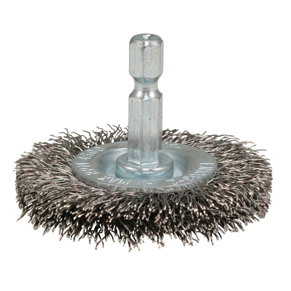 Disko formos šveitimo šepetys Makita D-76613, 50mm, su 1/4'' šešiakampiu antgaliu