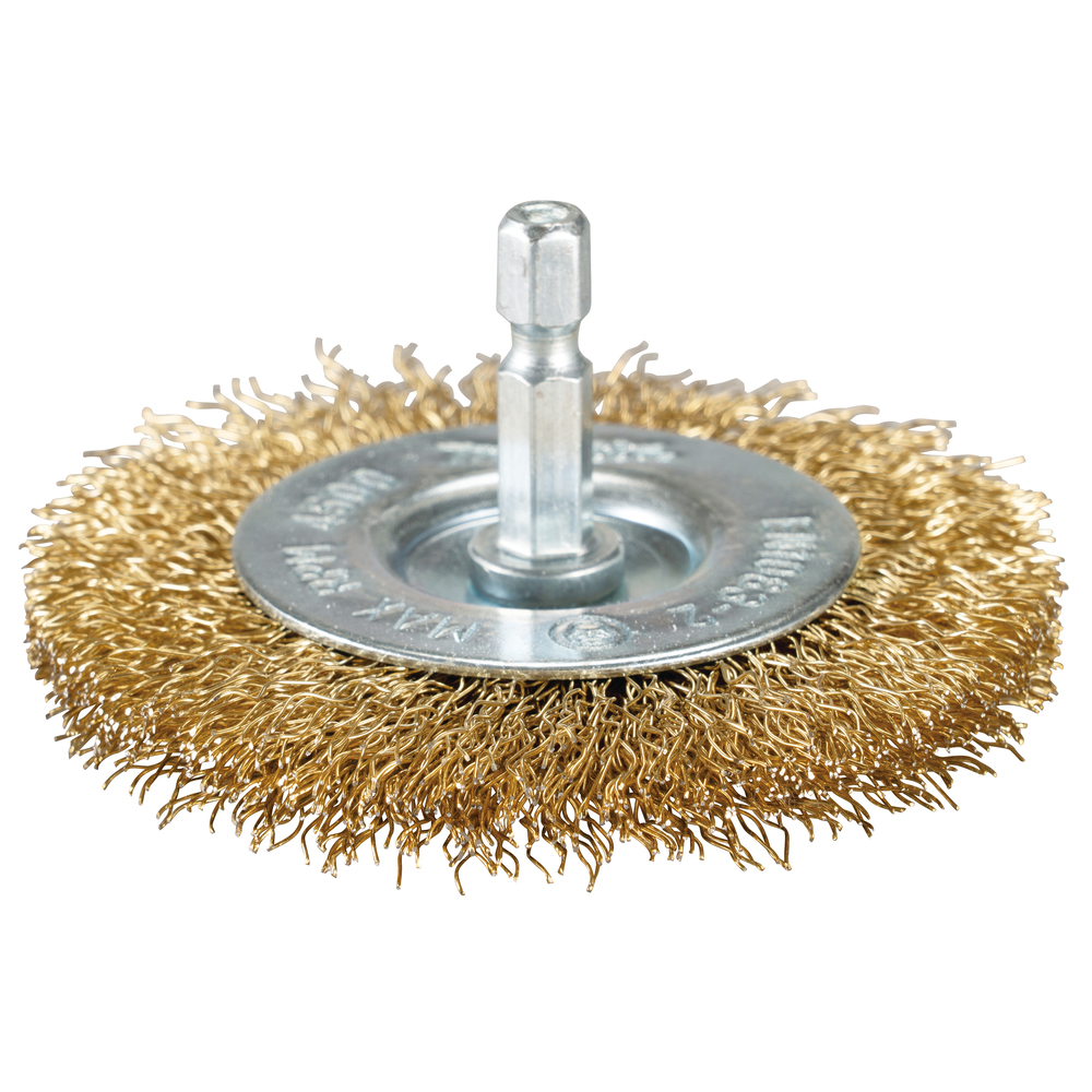 Disko formos šveitimo šepetys Makita D-73689, 75mm, 1/4" Disko formos šveitimo šepetys Makita D-73689, 75mm, 1/4"