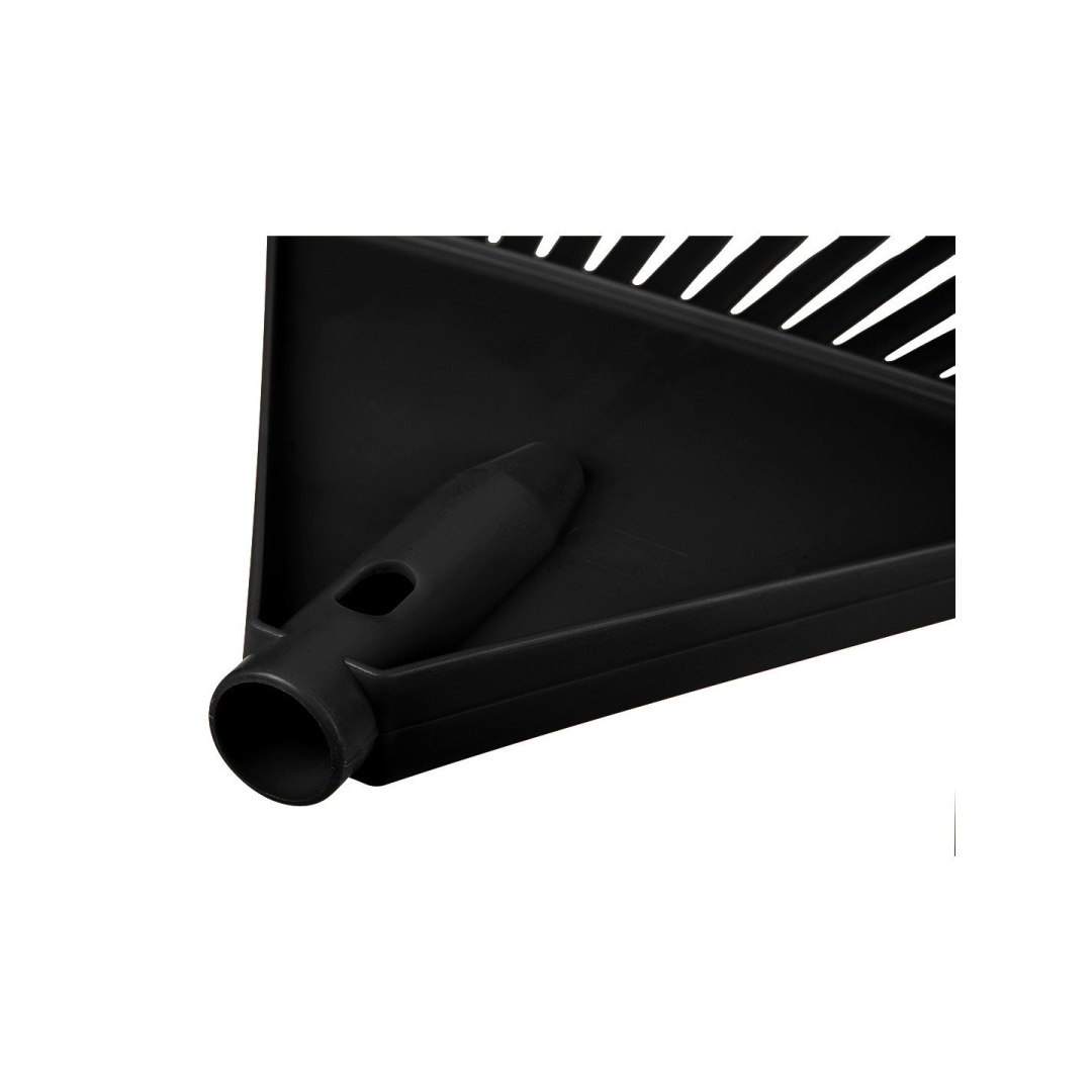 Didelis lapų grėblys, juodas 7