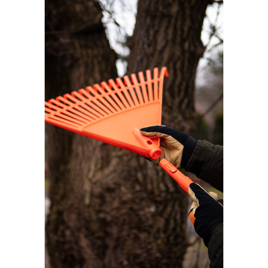 Didelis lapų grėblys, plastikinis 1