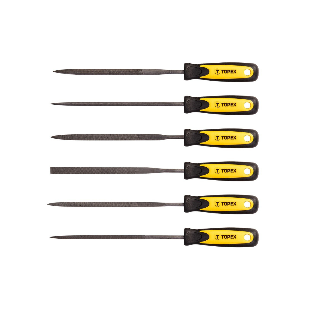 Dildė adatinė, metalui, komplekte 6 vnt.