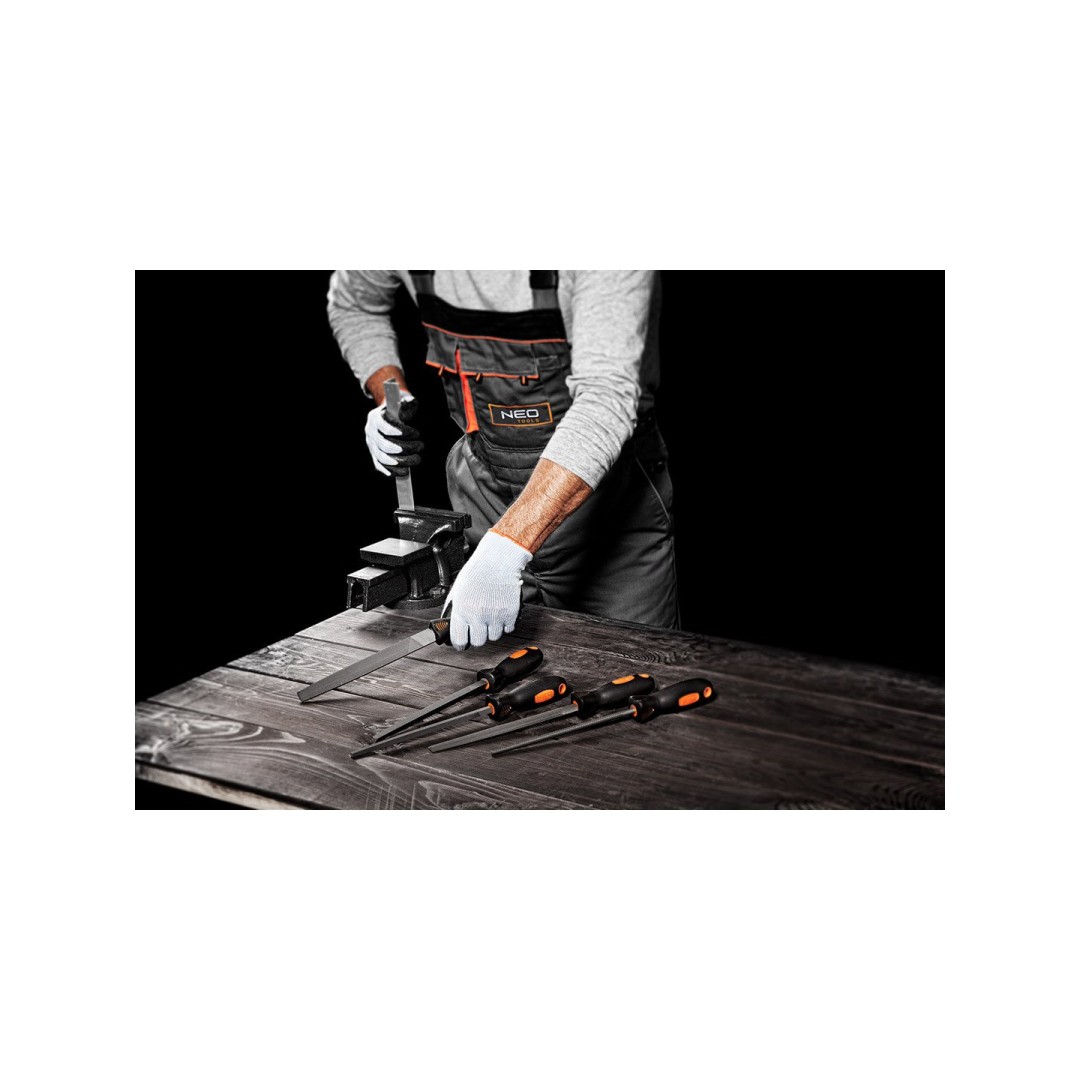 Dildė metalui, pusapvalė 200 / 2 2 Dildė metalui, pusapvalė 200 / 2 2