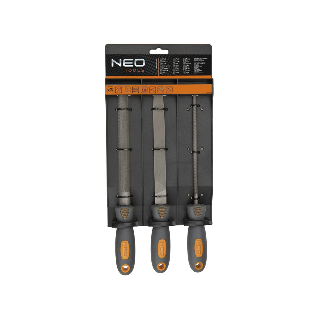 Dildės metalui 3vnt. 200mm 1