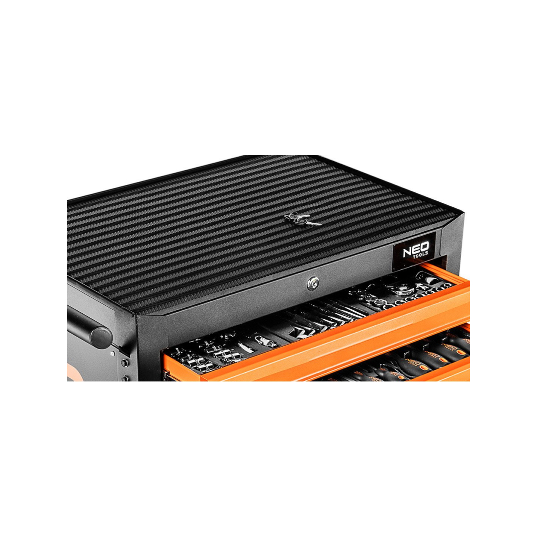 Dirbtuvių spintelė NEO, 6 stalčiai + 149 įrankiai 5