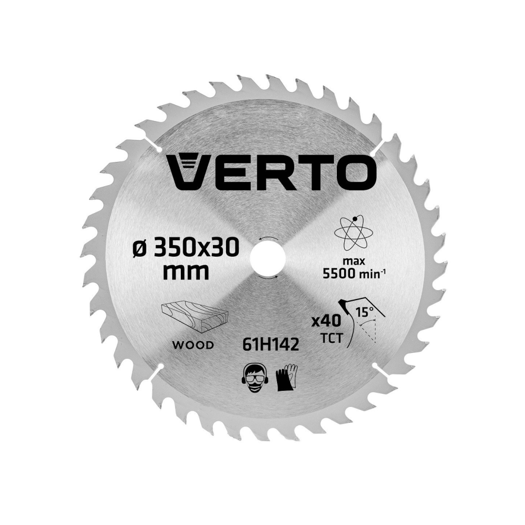 Diskinis pjūklas 350 x 30 mm 40 d. Medienai
