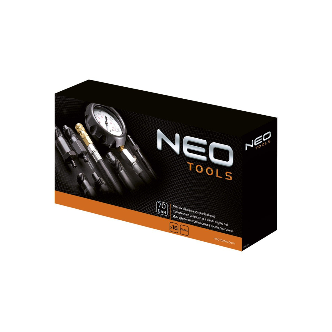 Dizelinis kompresijos matuoklis iki 70 bar 1