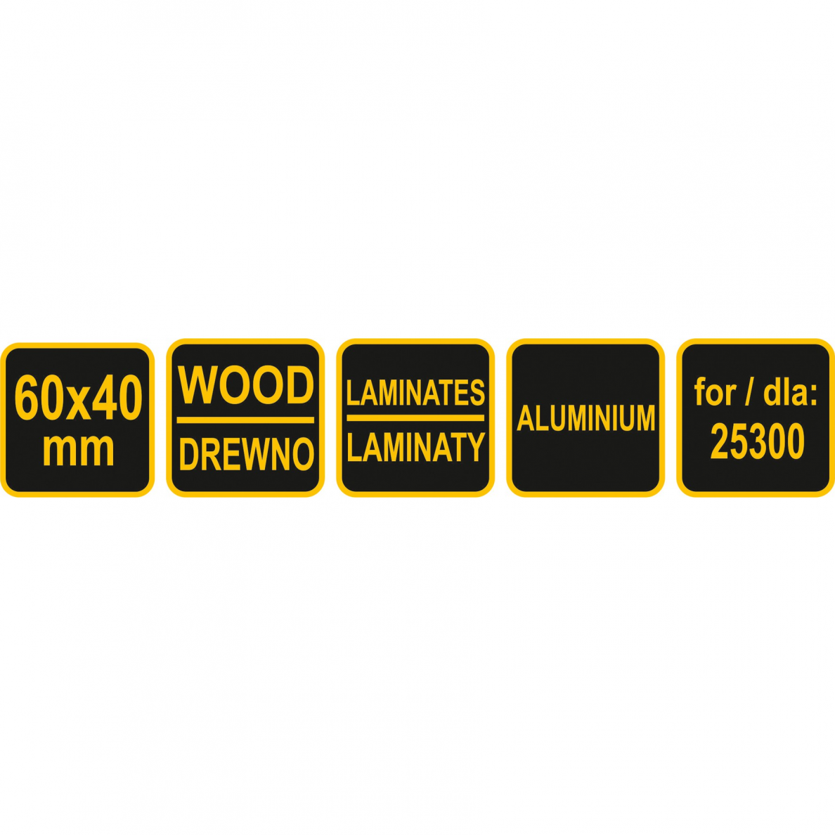 Ašmenys dildei gipso kartonui Vorel, 60 mm 3 Ašmenys dildei gipso kartonui Vorel, 60 mm 3