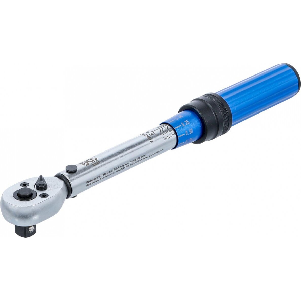 Dinamometrinis raktas | 10 mm (3/8") | 5 - 25 Nm (2841)