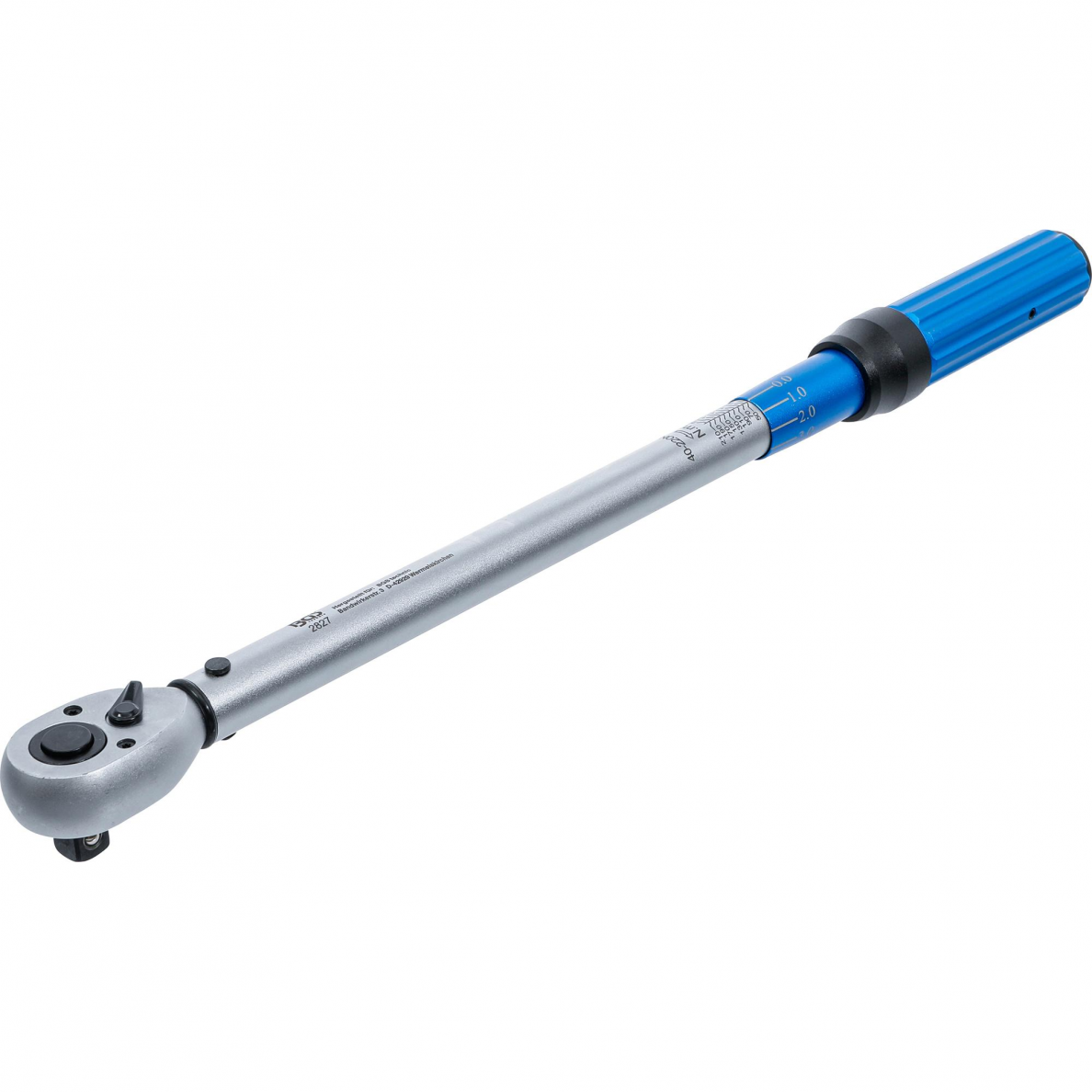 Dinamometrinis raktas BGS-technic, 12.5 mm (1/2"), 40 - 220 Nm Dinamometrinis raktas BGS-technic, 12.5 mm (1/2"), 40 - 220 Nm