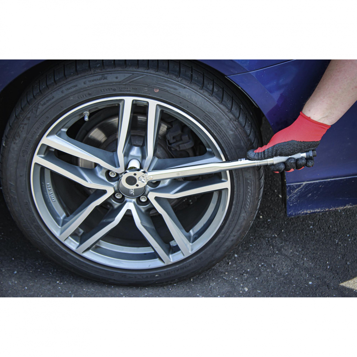 Dinamometrinis raktas BGS-technic, 10 mm (3/8"), 19-110 Nm 4 Dinamometrinis raktas BGS-technic, 10 mm (3/8"), 19-110 Nm 4