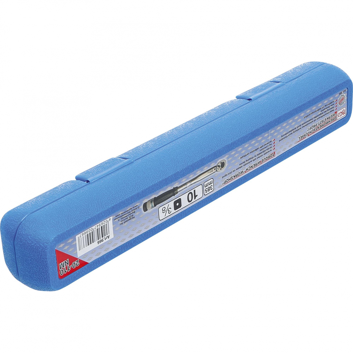 Dinamometrinis raktas "Workshop" BGS-technic, 10 mm (3/8"), 20 - 110 Nm 3 Dinamometrinis raktas "Workshop" BGS-technic, 10 mm (3/8"), 20 - 110 Nm 3