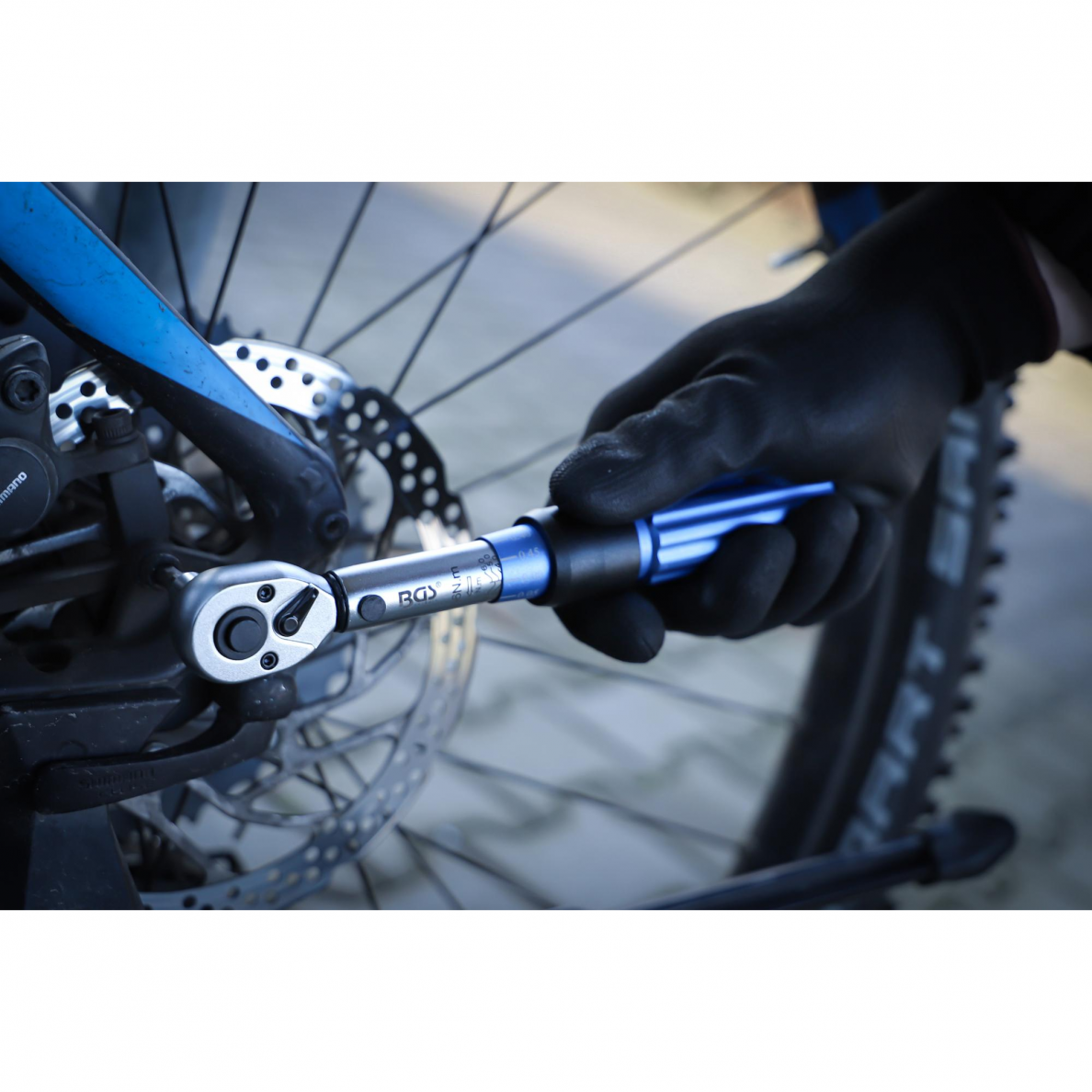 Dinamometrinis raktas BGS-technic, 6.3 mm (1/4"), 1 - 6 Nm 3 Dinamometrinis raktas BGS-technic, 6.3 mm (1/4"), 1 - 6 Nm 3