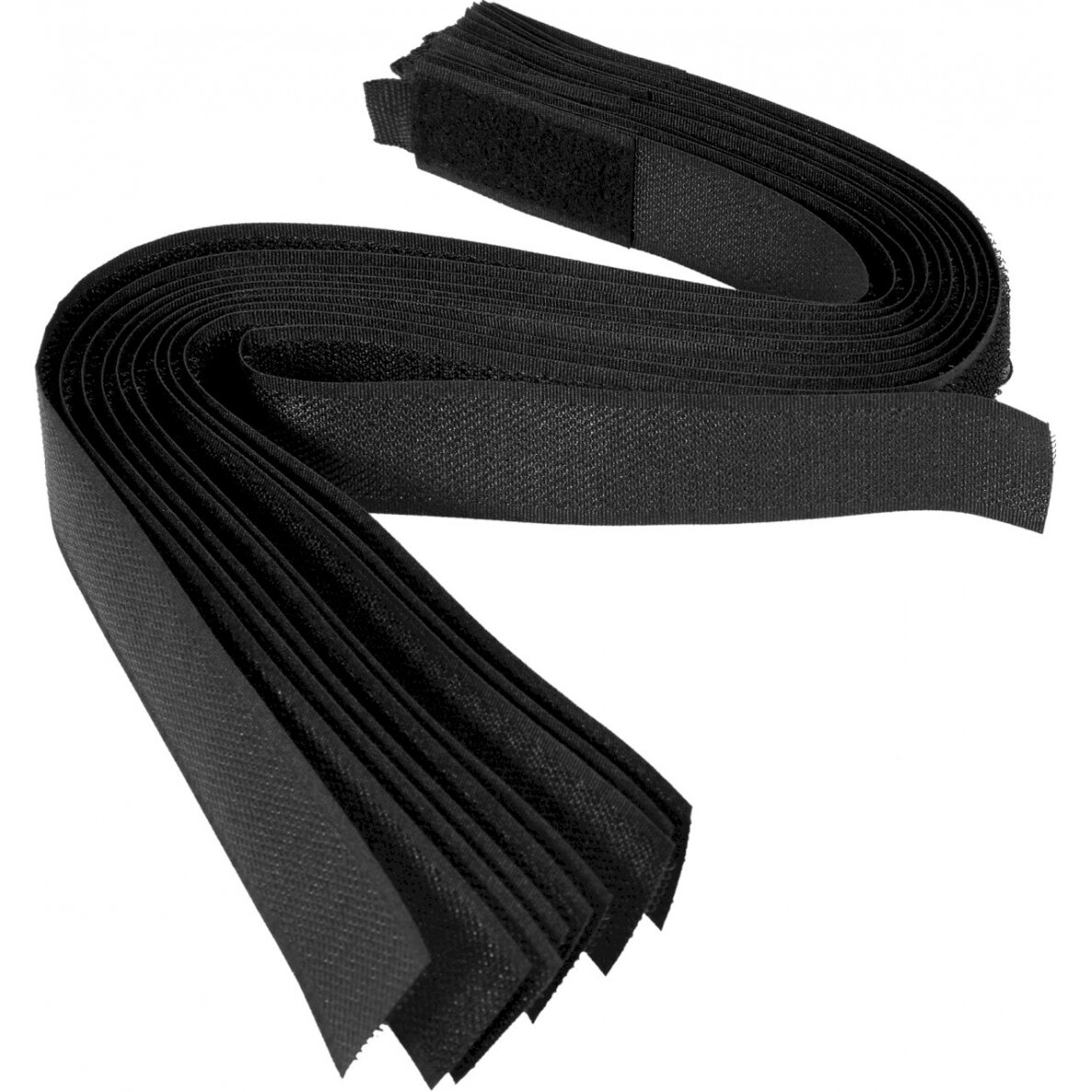 Dirželiai laidams su velcro | juodi | 450 mm / 10 vnt. (73855) Dirželiai laidams su velcro | juodi | 450 mm / 10 vnt. (73855)