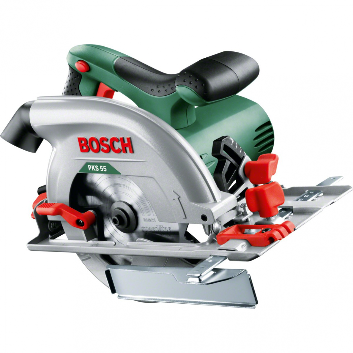 Diskinis pjūklas Bosch PKS 55, 1200W Diskinis pjūklas Bosch PKS 55, 1200W
