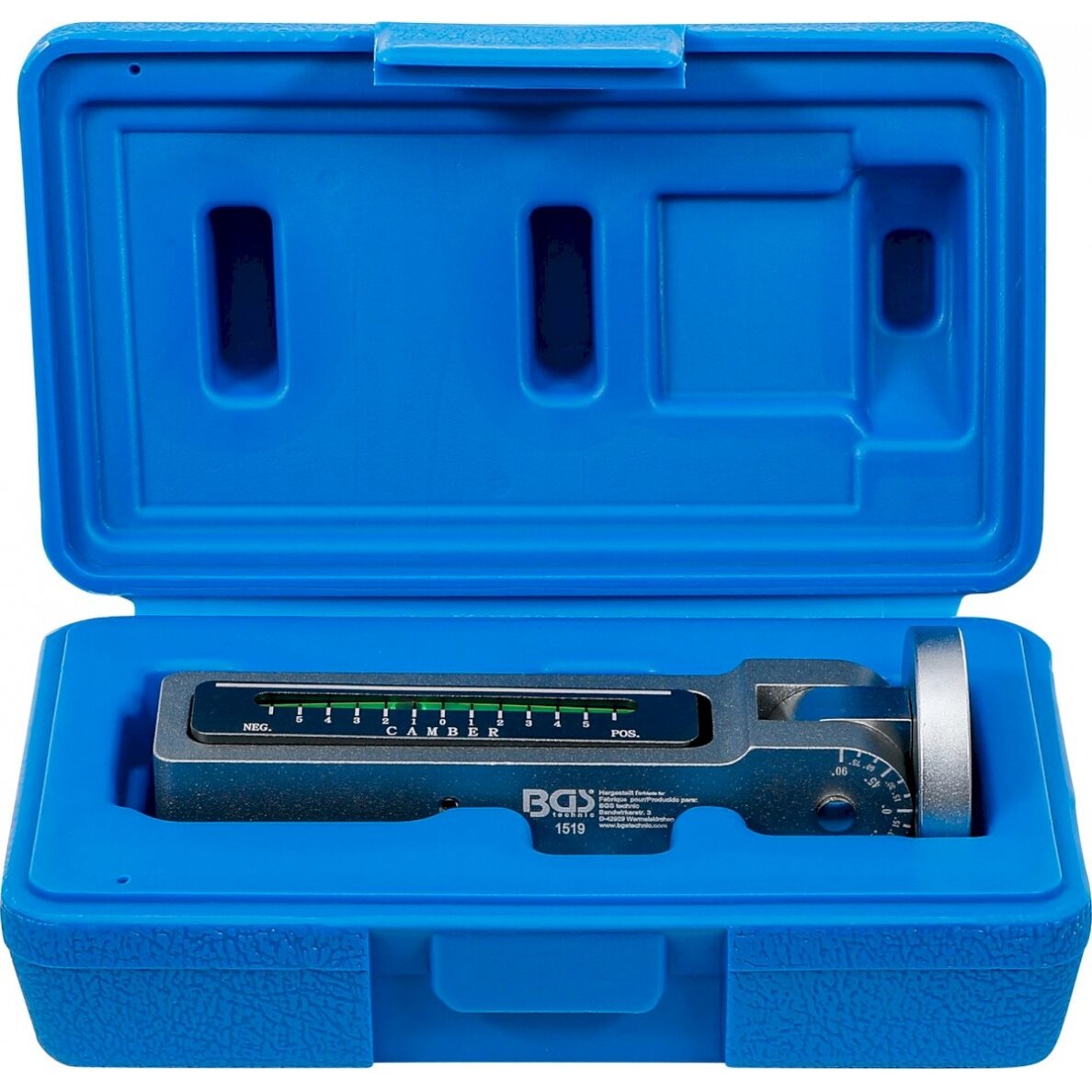 Disko išlinkio kampo reguliavimo įrankis | šarnyrinis | magnetinis (1519)