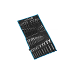 Didelis įvairių raktų komplektas paklodėje 47dalių