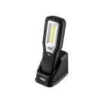Dirbtuvių lempa 550 lm COB LED + pagrindas + įkroviklis