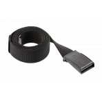 Diržas su metaline sagtimi, juodas 130cm HOGERT HT5K463 Diržas su metaline sagtimi, juodas 130cm HOGERT HT5K463