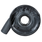 Apsauginis gaubtas su dulkių nusiurbimu kampiniams šlifuokliams Makita 191F81-2, 125 mm