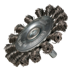 Disko formos šveitimo šepetys Makita D-76716, 75mm, su 1/4'' šešiakampiu antgaliu
