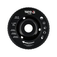 Diskas / freza medžiui | 115 mm / 16 mm (YT-59150)