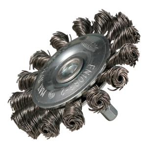 Disko formos šveitimo šepetys Makita D-76716, 75mm, su 1/4'' šešiakampiu antgaliu
