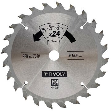 Diskinis pjūklas medžiui 160x20x2.45/1.5mm, z20, 15°, (16mm adapteris)