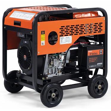 Dyzelinis generatorius DAEWOO DDAE 11000XE, 7.5kW, + automatinio valdymo blokas ATS15-DDAE 2