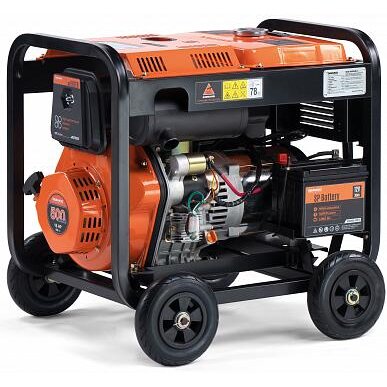 Dyzelinis generatorius DAEWOO DDAE 9000DXE-3, 6.0 kW 1 Dyzelinis generatorius DAEWOO DDAE 9000DXE-3, 6.0 kW 1